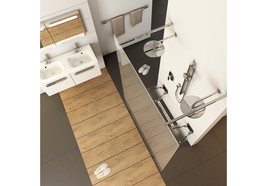 Приобрести перегородка душевая ravak walk-in free 120 см gw9fg0c00z1 прозрачное