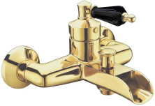 Boheme Смеситель для ванны Vogue, золото\черный 213-BSW