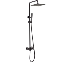 Grocenberg Душевая система, черная матовая GB7090BL