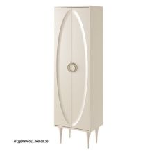 Caprigo Пенал MILANO 50 см, кремовый, эмаль