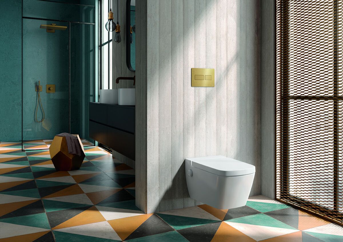 Приобрести tece кнопка смыва solid для инсталляции, латунь 9240436