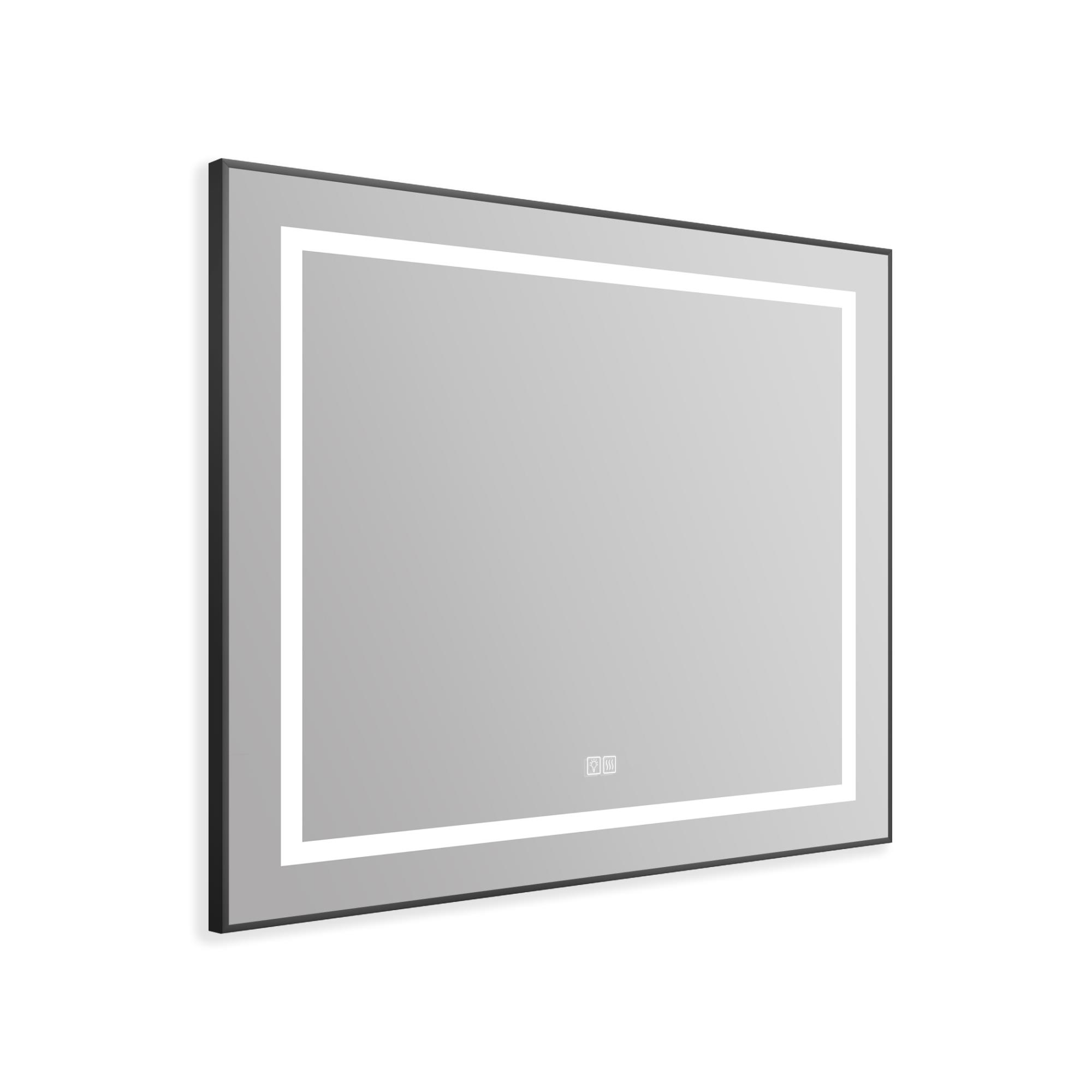 Приобрести belbagno зеркало 88,5х78,5 см spc-kraft-885-785-tch-warm-nero