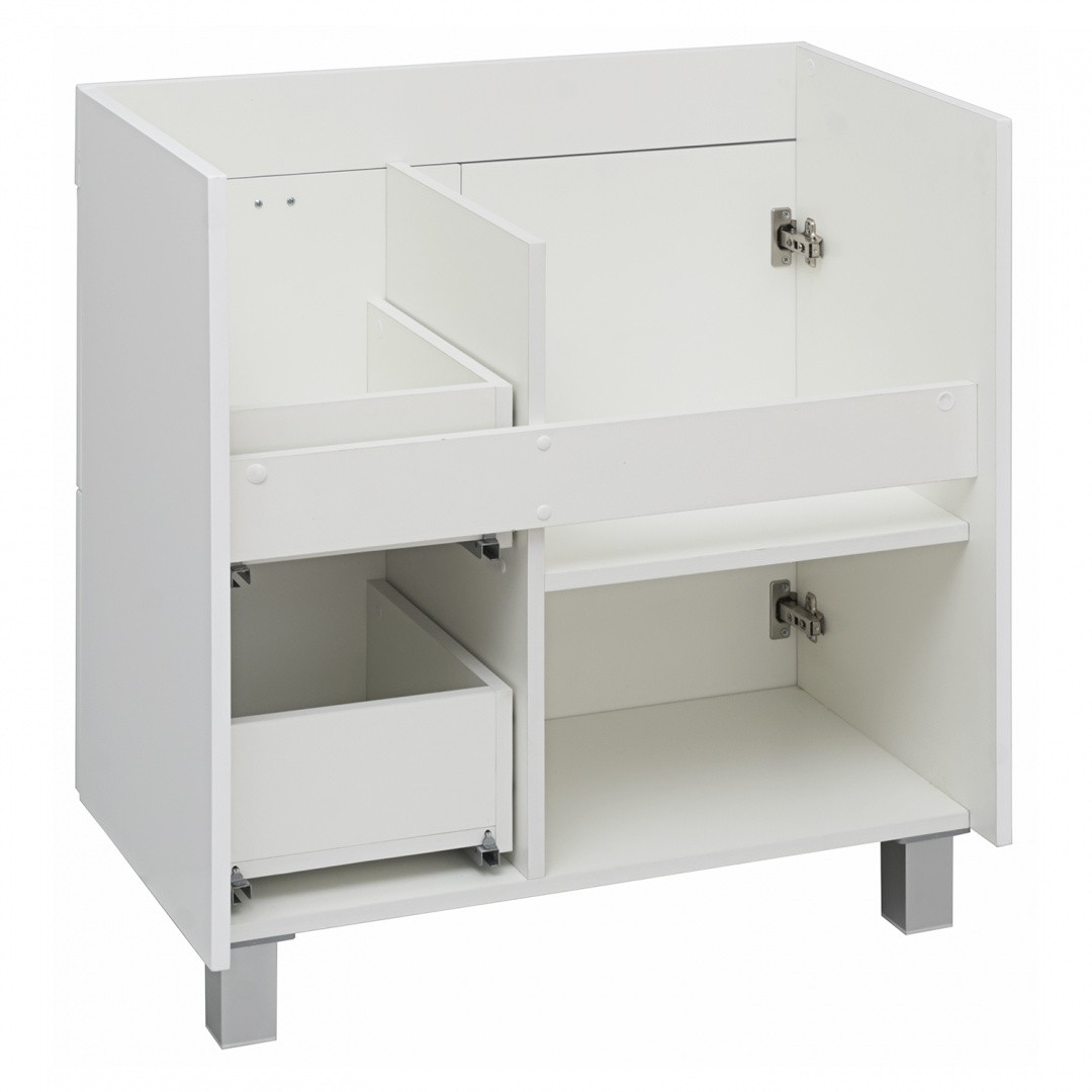 Приобрести aqua de marco тумба напольная с раковиной ostin 70см. 1 дверь 2 ящика