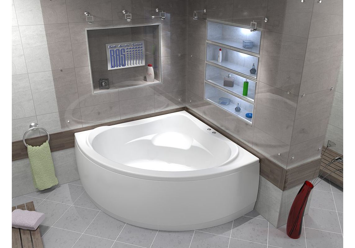 Приобрести bas акриловая ванна мега 160*160