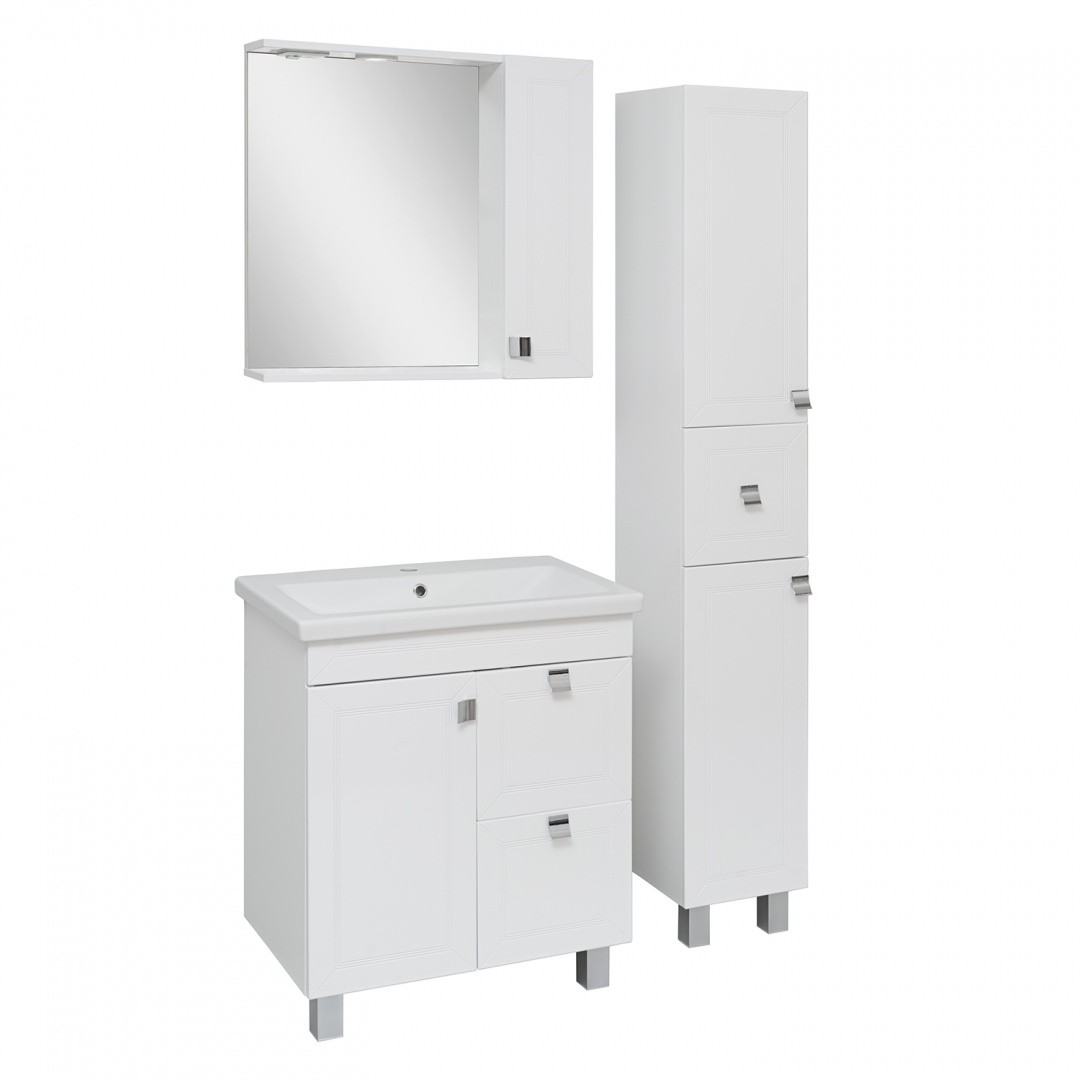 Приобрести зеркальный шкаф ostin 70см. правый