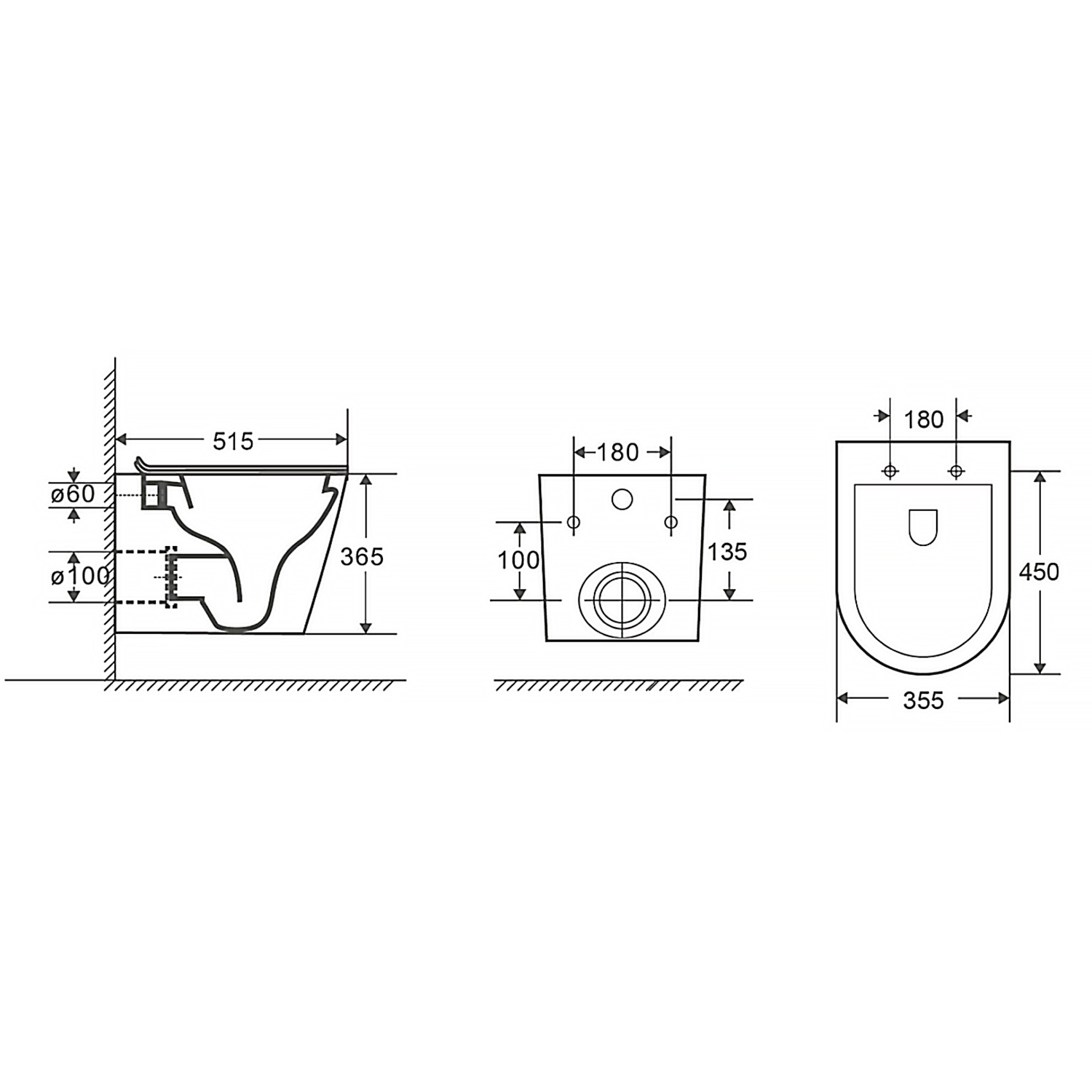 Приобрести loranto инсталляция + подвесной унитаз azario moneo безободковый, слив "торнадо", в комплекте с быстросъемным сидением микролифт (4501+az-0062 uq1)