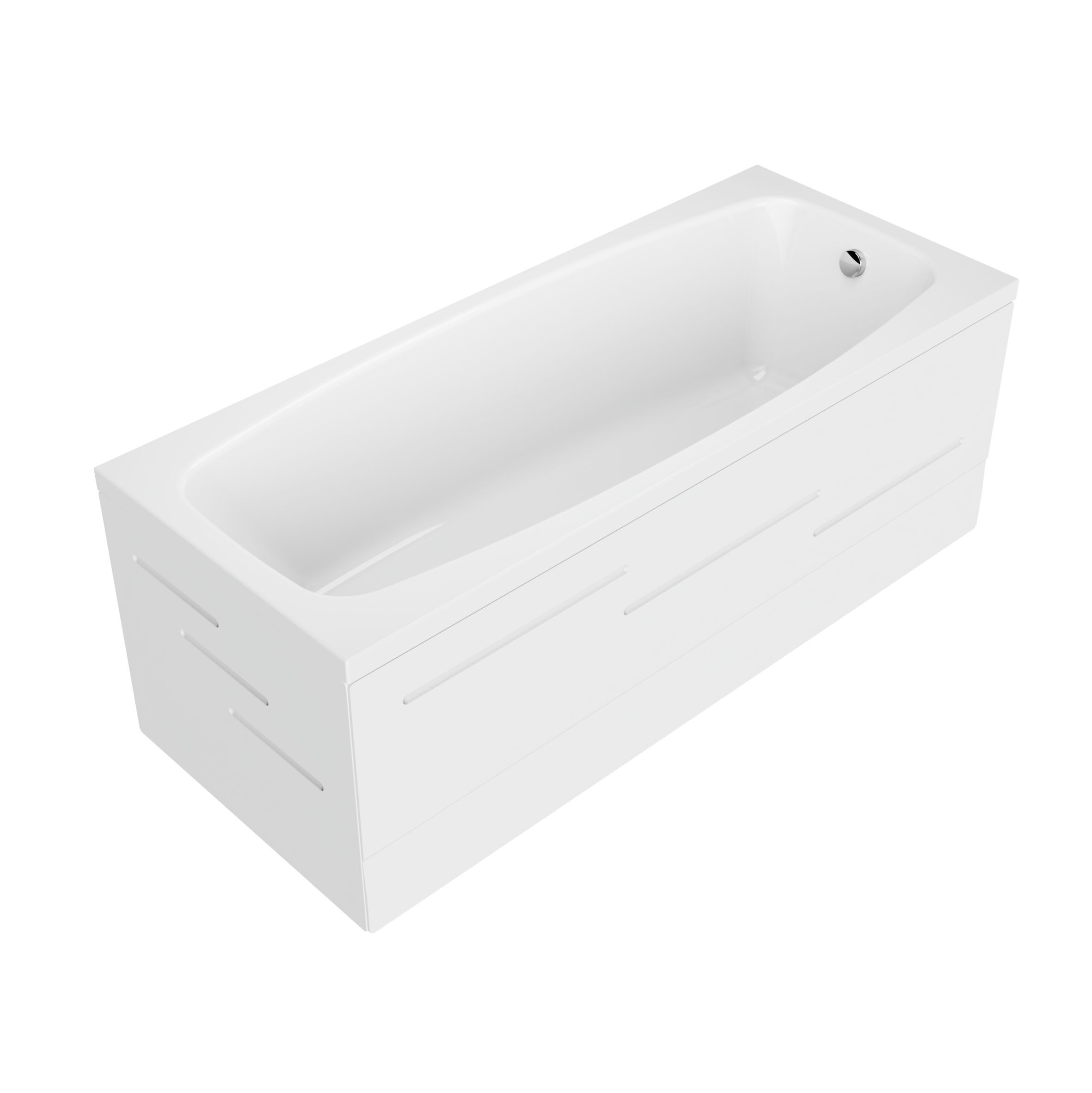 Приобрести mirsant ванна акриловая nova light 170*70 см, белая,ут000064889