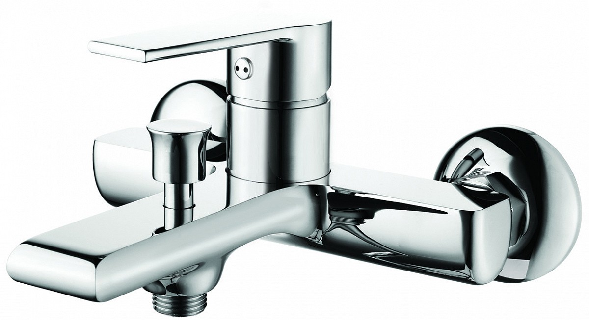 Приобрести azario смеситель для ванны faro, с ручным душем, хром az-ps23459c