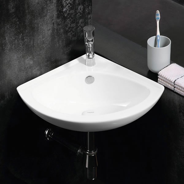 Приобрести azario раковина подвесная 40,5х40,5 см, угловая, белая az-41196