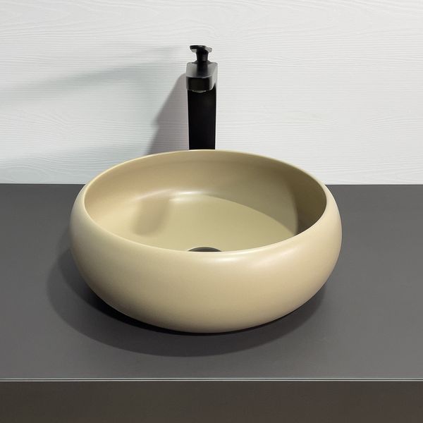 Приобрести comforty раковина 113mc 36х38 см, капучино матовая