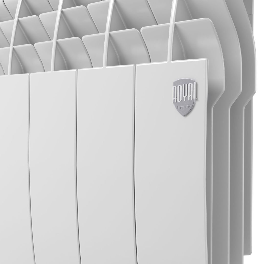 Приобрести royal thermo радиатор биметаллический biliner 350 /bianco traffico ( белый ) vr - 6 секц.
