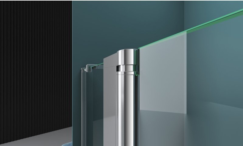 Приобрести дверь душевая belbagno etna 140 см, etna-b-11-40+100-c-cr 