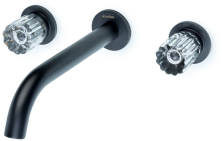 Boheme Смеситель для раковины Elegante, черный 152-2-B-EL