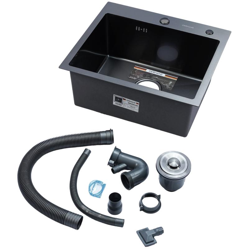 Приобрести gerhans кухонная мойка 50х44 см, графит