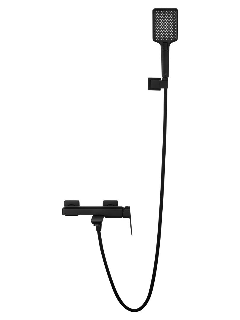 Приобрести смеситель для ванны с душем wonzon & woghand diamond, черный матовый (ww-88639011-mb)