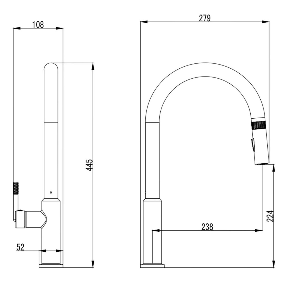 Приобрести смеситель для кухни azario diamond, 366 мм, хром az-vjb569193c