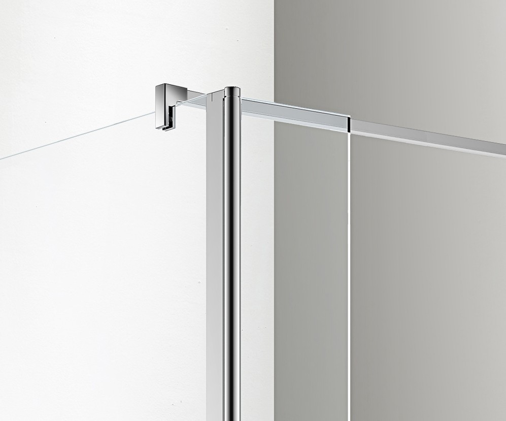 Приобрести душевая ограждение azario chicago walk-in 1200х1950, подвижная дополнительная перегородка 500х1950 (az-nar6321 1200)