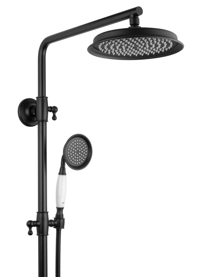 Приобрести душевая система wonzon & woghand steam, черный матовый (ww-88739008-mb)