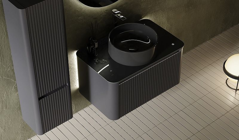 Приобрести jorno пенал подвесной lumino 33 см, антрацит