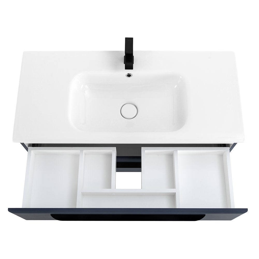 Приобрести cezares тумба подвесная с раковиной eco-cer 120 см grafito, графит eco-cer-1200-2c-so-gr-p