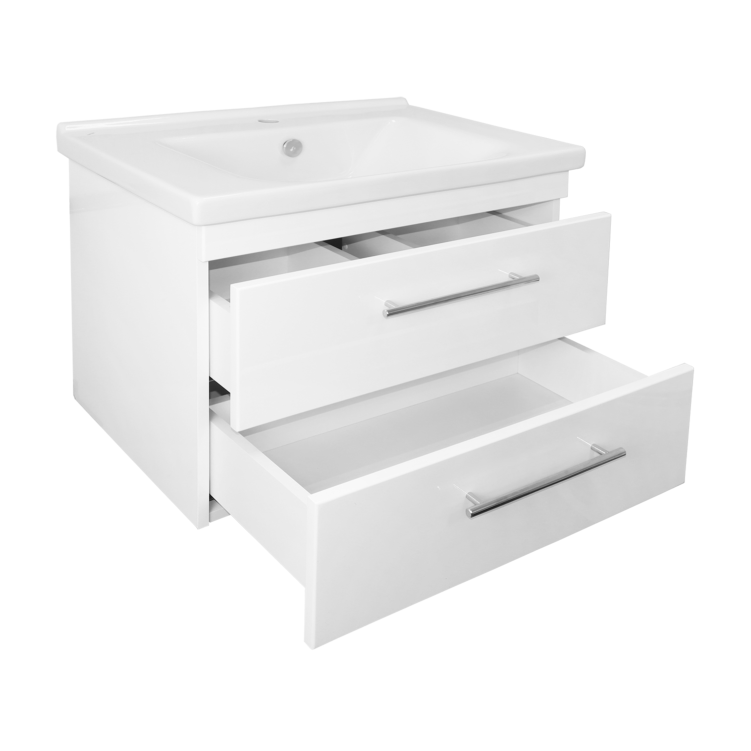 Приобрести loranto тумба подвесная с раковиной karina 70/2 70х45 см, белая (cs00086521)