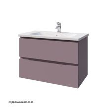 Caprigo Тумба с раковиной SYDNEY 80 см, лиловая, эмаль