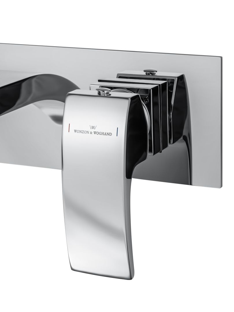 Приобрести смеситель для раковины встраиваемый wonzon & woghand fit, хром (ww-88869009-cr)