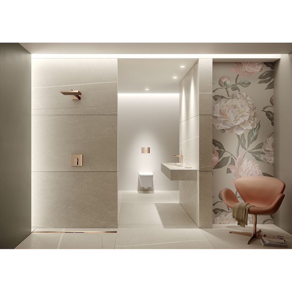 Приобрести tece кнопка смыва square ii pvd для инсталляции, красное глянцевое золото 9240841