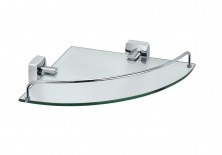 FX-61303A Kvadro Полка стеклянная угловая