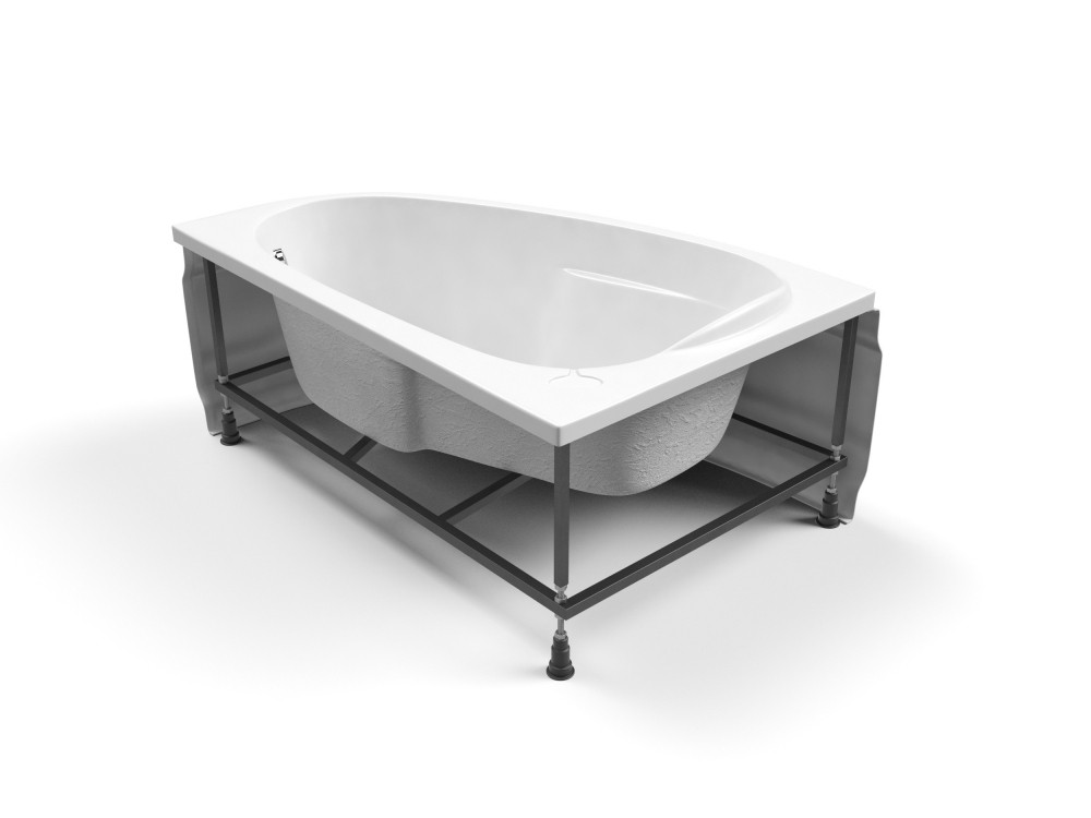 Приобрести акриловая ванна cersanit joanna 150x95 см правая