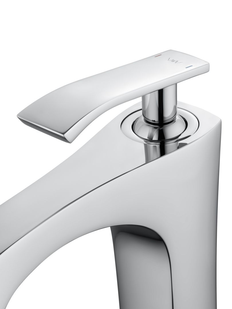 Приобрести смеситель для раковины высокий wonzon & woghand triumph, хром (ww-561104-cr)