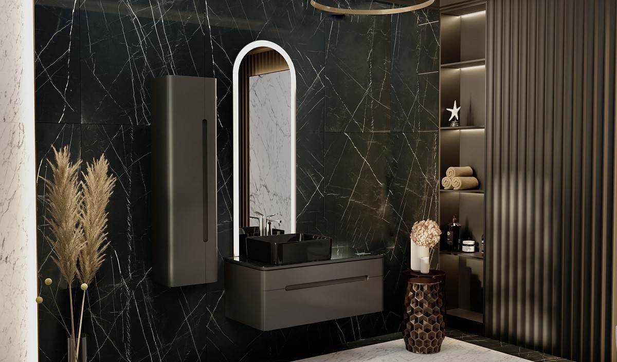 Приобрести azario зеркало арракис 480*1450 бесконтактный сенсор