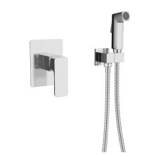 Смеситель с гигиеническим душем, встраиваемый ViEiR Gunzi, хром V113551