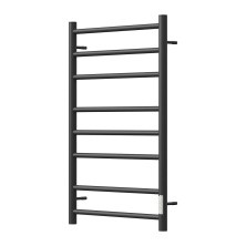 Полотенцесушитель электрический Point 500х800 Аврора П8, черный PN10858B