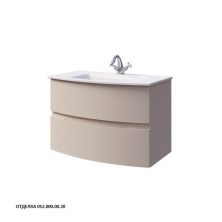 Caprigo Тумба с раковиной INTEGRA 80 см, бежевая, эмаль 13912 2