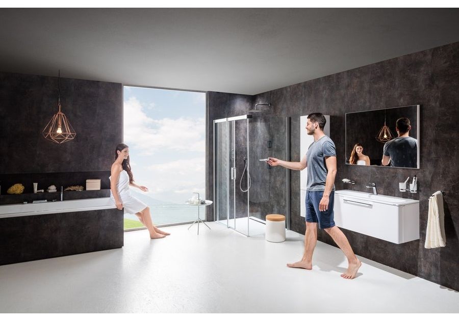 Приобрести ограждение душевое ravak matrix msdps 120х90 см 0wlg7100z1 l белый/прозрачное