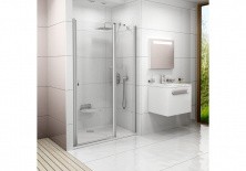 Дверь душевая Ravak Chrome CSD2 100 см 0QVACC00Z1 алюминий/прозрачное