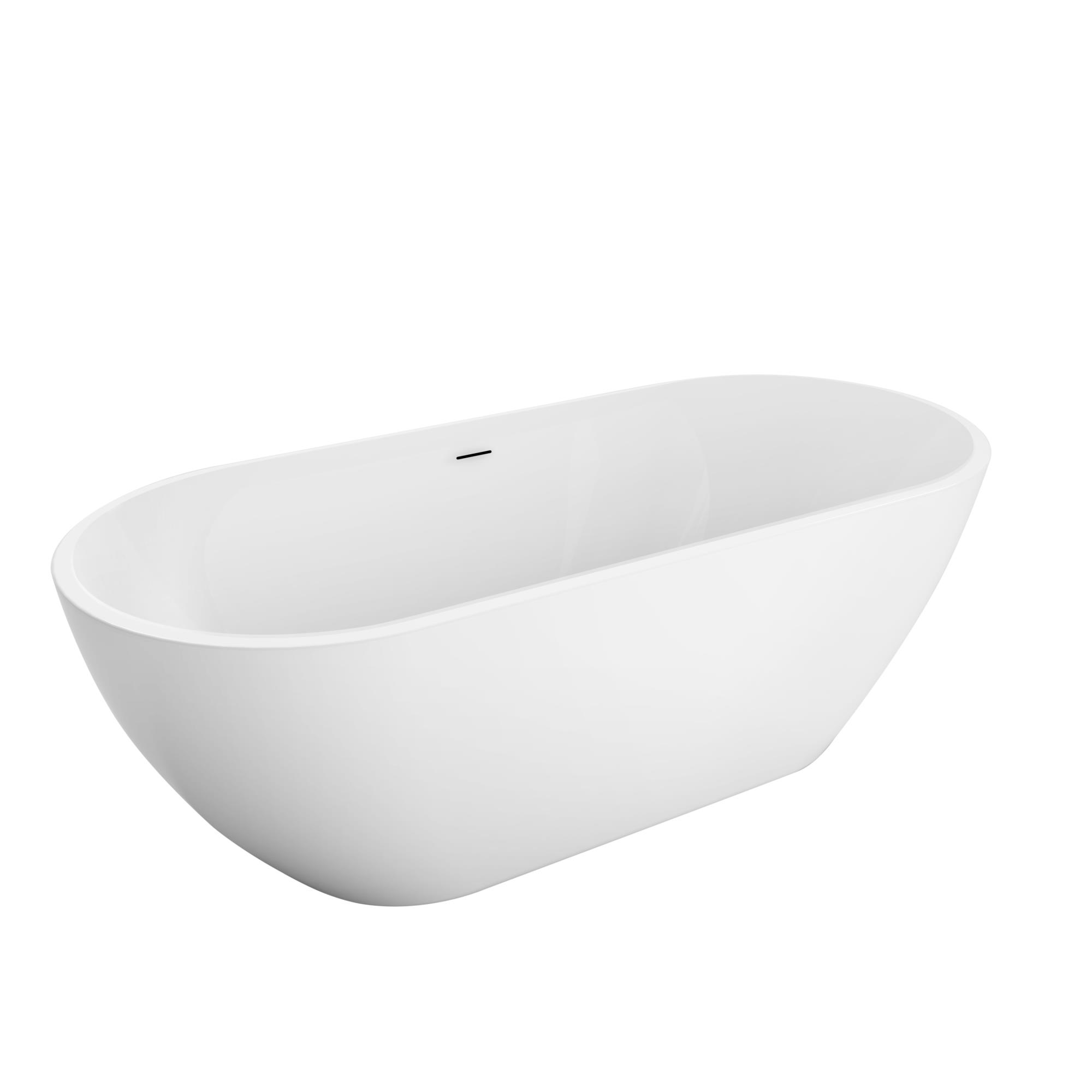 Приобрести belbagno акриловая ванна uno 170х75 см, белая uno bb701-1700-750-k