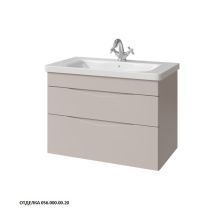 Caprigo Тумба с раковиной LENTO 80 см, светло бежевая, эмаль 36212eml 4