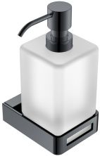 Boheme Дозатор жидкого мыла Q, черный хром 10957-SGM