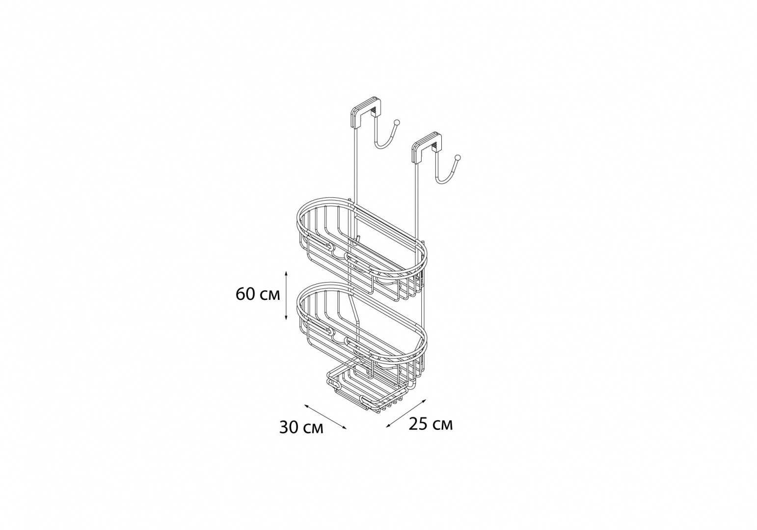 Приобрести fx-861 полка овальная двухэтажная