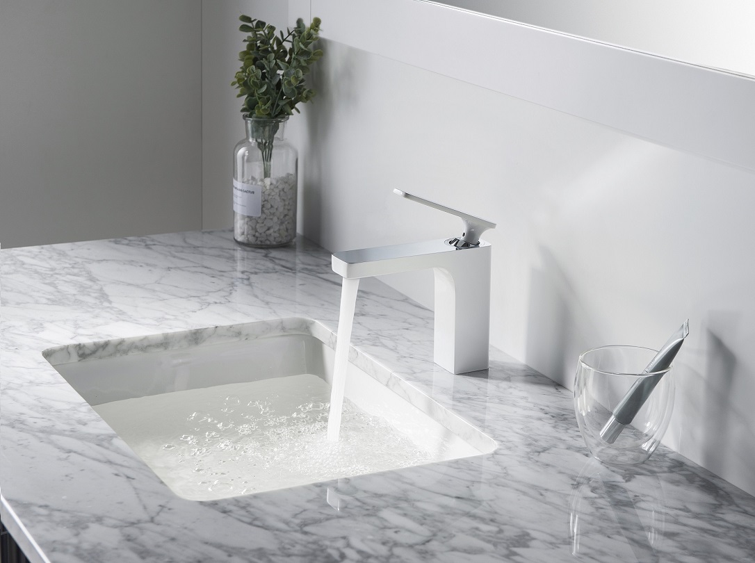 Приобрести смеситель для раковины timo torne 4361/00-16f хром-белый