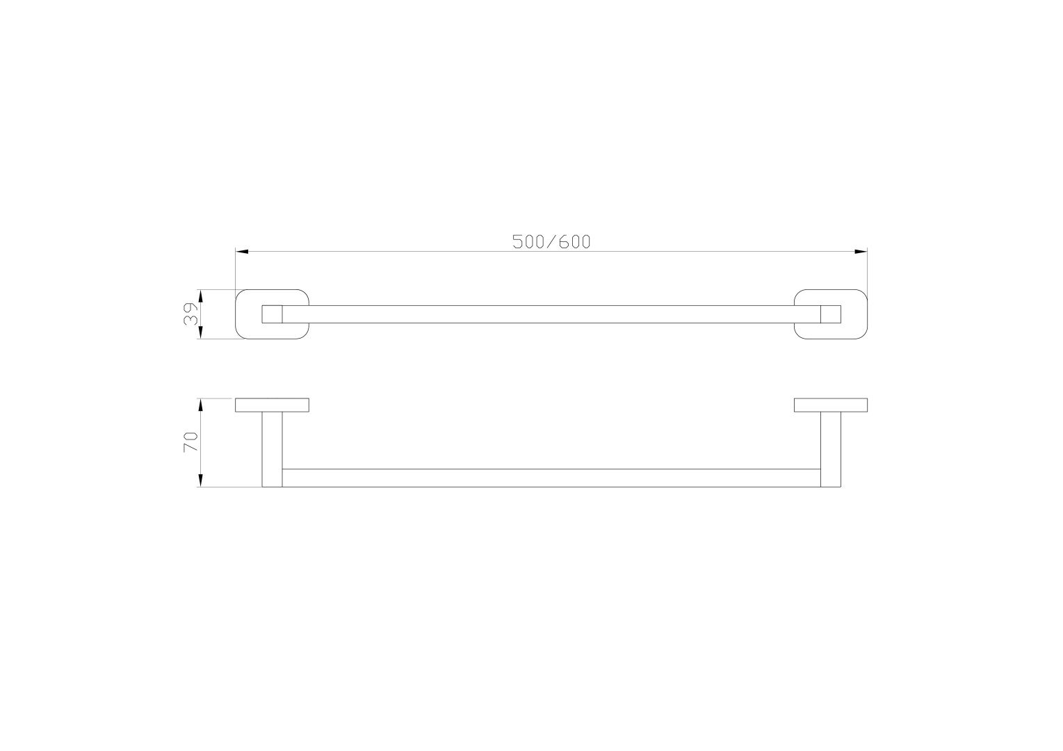 Приобрести вешалка для полотенец wonzon & woghand graffity, брашированное золото (ww-9312-bg)