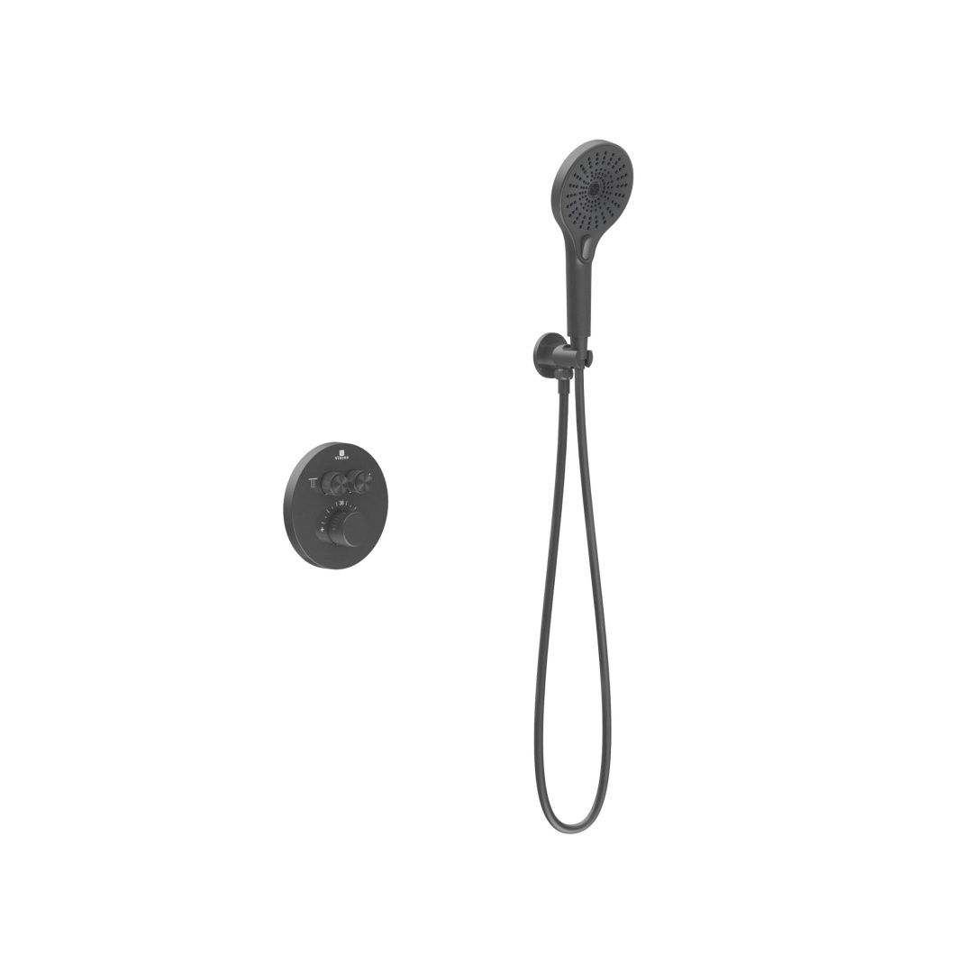 Приобрести vincea встраиваемая душевая система inspire, оружейная сталь vsfw-3i22mt5gm