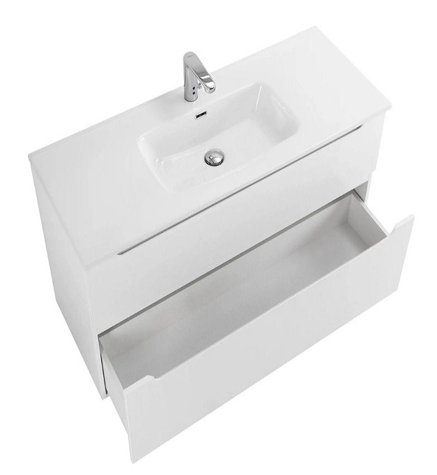 Приобрести тумба подвесная с раковиной belbagno etna-900-2c-so-bo-p 90 см, bianco opaco