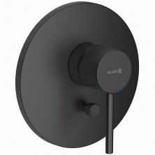 KLUDI BOZZ Встраиваемый смеситель для ванны и душа, черный матовый, арт. 386503976