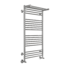 Terminus Полотенцесушитель Аврора П20 50х100 см, с полкой, водяной, хром