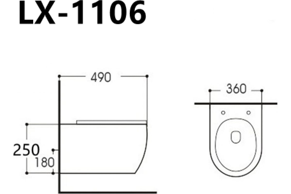 Приобрести aquanet подвесной унитаз smart rimless lx-1106