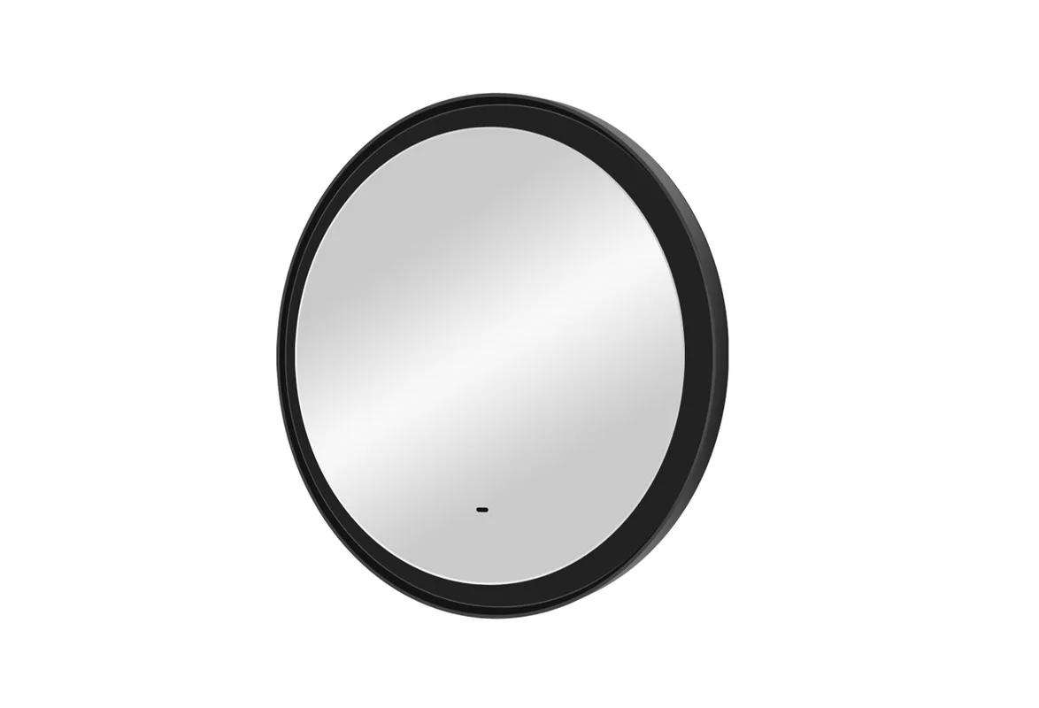 Приобрести continent зеркало с подсветкой planet black 70х70 см, черное