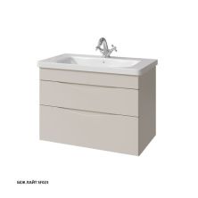 Caprigo Тумба с раковиной LENTO 80 см, светло бежевая 36212 3